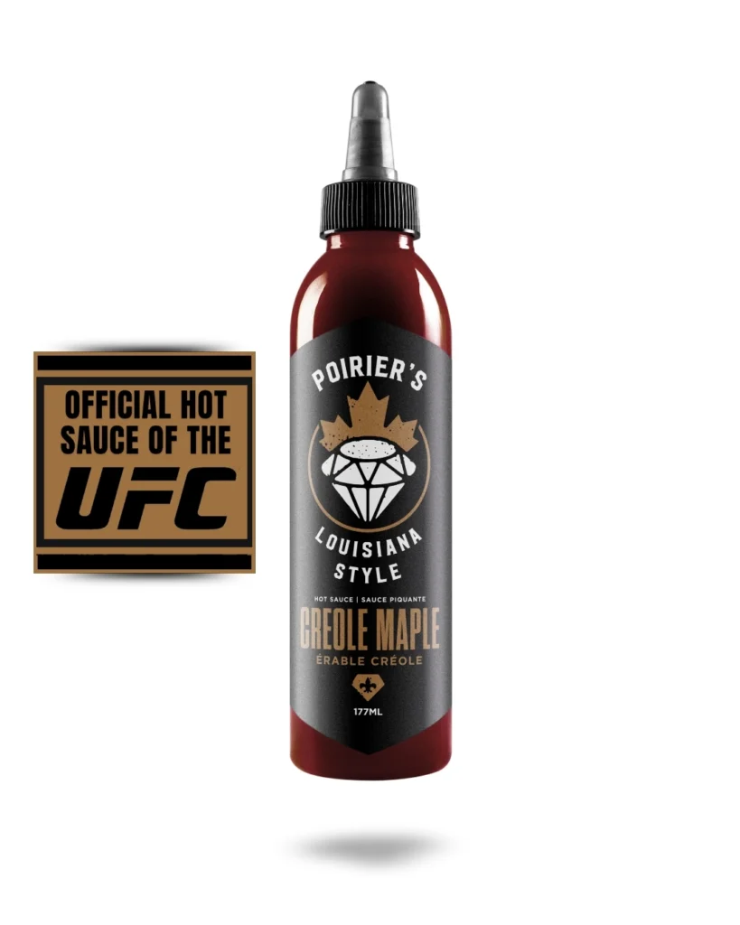 Poirier's Louisiana Style Hot Sauce CREOLE MAPLE